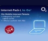 O2 Internetpack L 25 EUR Aufladeguthaben aufladen