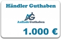 1000 Euro Händler-Guthaben